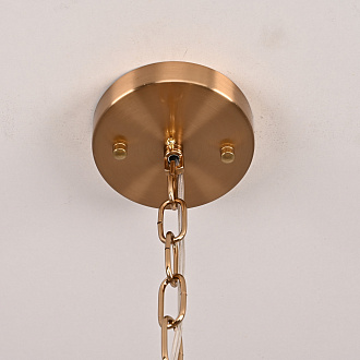 Подвесная люстра Romeo Five Light Pendant Lamp design by Cyan Design 63*63*39 см, 5*E14*40W, ImperiumLoft 40.1036, Латунь