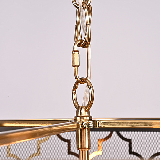 Подвесная люстра Romeo Five Light Pendant Lamp design by Cyan Design 63*63*39 см, 5*E14*40W, ImperiumLoft 40.1036, Латунь