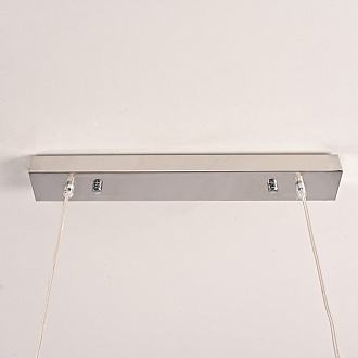 Подвесной светильник Tezani Argent Suspension Linear 80*40*40 см, 6*G9*40W, ImperiumLoft 40.1444, Хром