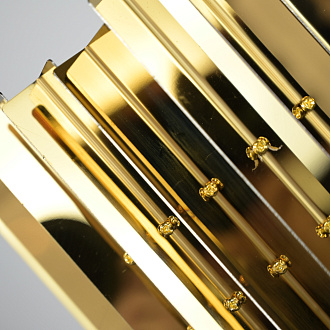 Подвесной светильник Tom Kirk Facet Pendant Gold 21*21*21 см, 1*E27*60W, ImperiumLoft 40.1457, Золотистый