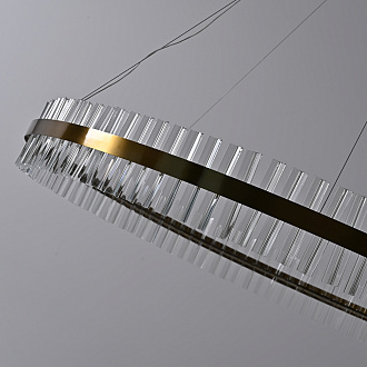 Подвесная люстра Saturno Not Baroncelli Suspension D150 150*150*150 см, 1*LED*50W, ImperiumLoft 40.1643-0, Золотистый