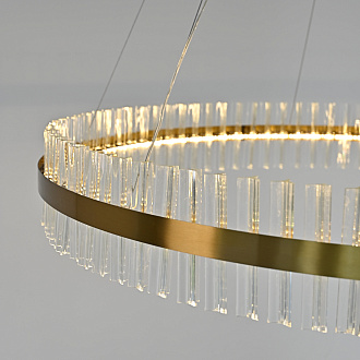 Подвесная люстра Saturno Not Baroncelli Suspension D120 120*120*120 см, 1*LED*50W, ImperiumLoft 40.1643-0, Золотистый
