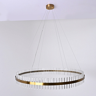 Подвесная люстра Saturno Not Baroncelli Suspension D120 120*120*120 см, 1*LED*50W, ImperiumLoft 40.1643-0, Золотистый