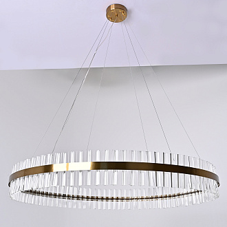 Подвесная люстра Saturno Not Baroncelli Suspension D120 120*120*120 см, 1*LED*50W, ImperiumLoft 40.1643-0, Золотистый