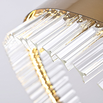 Подвесная люстра Saturno Not Baroncelli Suspension D120 120*120*120 см, 1*LED*50W, ImperiumLoft 40.1643-0, Золотистый
