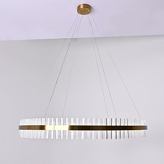 Подвесная люстра Saturno Not Baroncelli Suspension D120 120*120*120 см, 1*LED*50W, ImperiumLoft 40.1643-0, Золотистый