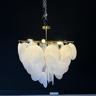 Потолочная люстра Nimbus D80 80*80*72 см, 7*E14*40W, ImperiumLoft 40.1883, Латунь