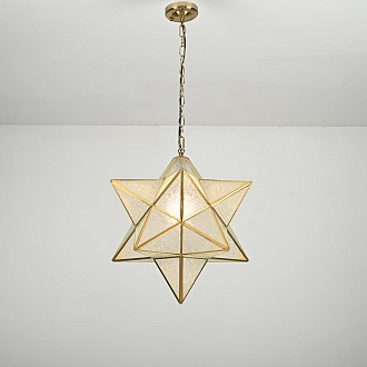 Подвесной светильник Star Effervescent D50 50*50*52 см, 1*E27*60W, ImperiumLoft 40.225, Золотистый