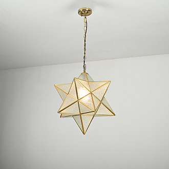 Подвесной светильник Star Effervescent D50 50*50*52 см, 1*E27*60W, ImperiumLoft 40.225, Золотистый