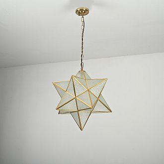 Подвесной светильник Star Effervescent D50 50*50*52 см, 1*E27*60W, ImperiumLoft 40.225, Золотистый