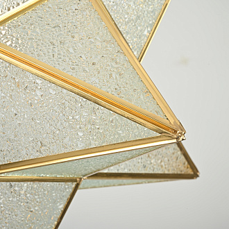 Подвесной светильник Star Effervescent D50 50*50*52 см, 1*E27*60W, ImperiumLoft 40.225, Золотистый