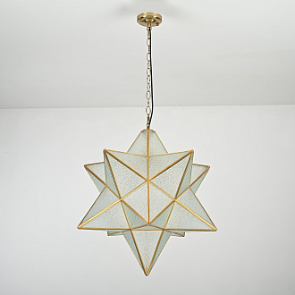 Подвесной светильник Star Effervescent D60 60*60*62 см, 1*E27*60W, ImperiumLoft 40.225, Золотистый