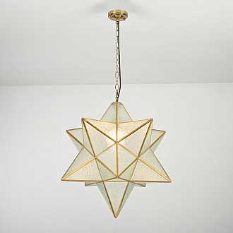 Подвесной светильник Star Effervescent D60 60*60*62 см, 1*E27*60W, ImperiumLoft 40.225, Золотистый