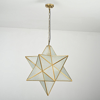 Подвесной светильник Star Effervescent D60 60*60*62 см, 1*E27*60W, ImperiumLoft 40.225, Золотистый