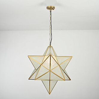 Подвесной светильник Star Effervescent D60 60*60*62 см, 1*E27*60W, ImperiumLoft 40.225, Золотистый