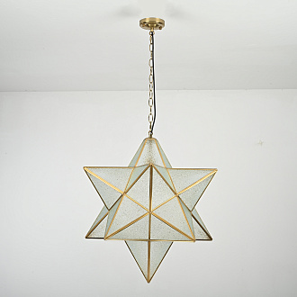 Подвесной светильник Star Effervescent D60 60*60*62 см, 1*E27*60W, ImperiumLoft 40.225, Золотистый
