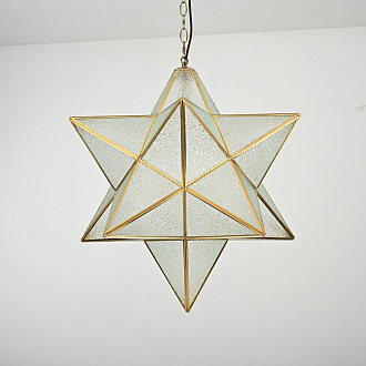 Подвесной светильник Star Effervescent D60 60*60*62 см, 1*E27*60W, ImperiumLoft 40.225, Золотистый