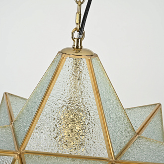 Подвесной светильник Star Effervescent D60 60*60*62 см, 1*E27*60W, ImperiumLoft 40.225, Золотистый