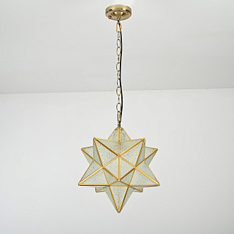 Подвесной светильник Star Effervescent D35 35*35*37 см, 1*E27*60W, ImperiumLoft 40.225, Золотистый