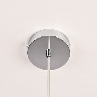 Люстра RH Utilitaire Disk Triple Pendant Silver 46*46*21 см, 3*E27*60W, ImperiumLoft 40.2341, Никель
