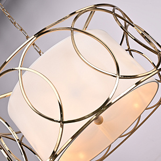 Люстра Antic solo chandelier 55*55*25 см, 6*E14*40W, ImperiumLoft 40.263, Золотистый