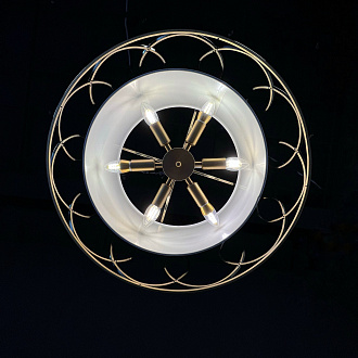Люстра Antic solo chandelier 55*55*25 см, 6*E14*40W, ImperiumLoft 40.263, Золотистый