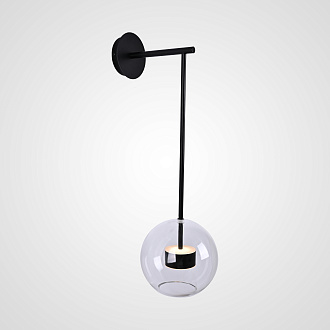 Бра BUBBLE B WALL Black 22*20*62 см, 1*LED*5W, 3000K, ImperiumLoft BUBBLE-B-WALL01, Чёрный
