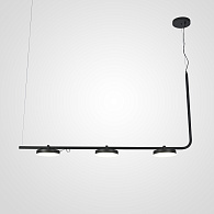Подвесной светильник CARY-LONG 120*16,5*65 см, 3*LED*13W, 3000, 4000, 5000K, ImperiumLoft CARY-LONG01, Чёрный