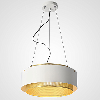 Подвесной светильник CASING 38 белый 38*38*15 см, 1*LED*12W, 3000, 4000, 5000K, ImperiumLoft CASING01, Белый