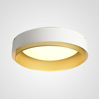Потолочный светильник CASING C 62 белый 62*62*15 см, 2*LED*36W, 3000, 4000, 5000K, ImperiumLoft CASING-C01, Золотистый