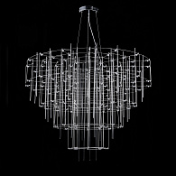 Подвесная люстра CHILL A D120 120*120*60 см, 60*LED*1W, 3000K, ImperiumLoft CHILL-A01, Хром