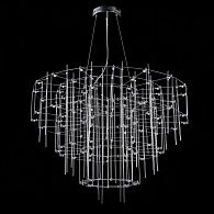 Подвесная люстра CHILL A D100 100*100*60 см, 60*LED*1W, 3000K, ImperiumLoft CHILL-A01, Хром