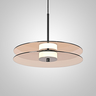 Подвесной светильник CINE B D38 12*44*44 см, 1*LED*10W, 3000, 4000, 5000K, ImperiumLoft cine01, Чёрный