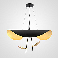 Подвесной светильник COVERT Black D80 80*80*18 см, 2*LED*15W, 3000, 4000, 5000K, ImperiumLoft COVERT01, Чёрный