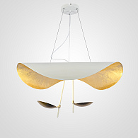 Подвесной светильник COVERT White D80 80*80*18 см, 2*LED*15W, 3000, 4000, 5000K, ImperiumLoft COVERT01, Чёрный