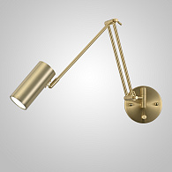 Бра FREDLY A Brass 16*17*17 см, 1*GU10*50W, ImperiumLoft fredly01, Латунь