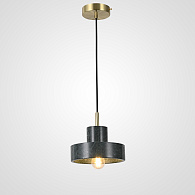 Подвесной светильник STONE PENDANT Green by ImperiumLoft 18*18*25 см, 1*E27*60W, ImperiumLoft MARBLE01, Золотистый