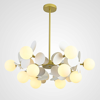 Люстра на штанге Light of MATISSE SELF D90 90*90*30 см, 15*G9*20W, ImperiumLoft MATISSE01, Золотистый