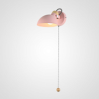 Настенное бра ONDER Pink Switch 13,5*13,5*12 см, 1*E14*40W, ImperiumLoft ONDER01, Розовый