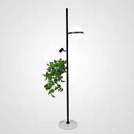 Торшер PALMA 47,5*47,5*176 см, 2*LED*24, 3W, 3000K, ImperiumLoft palma01, Графитовый