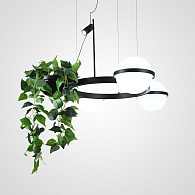 Подвесной светильник PALMA L4 75*75*327 см, 4*LED*24, 3W, 3000K, ImperiumLoft palma01, Графитовый