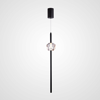 Подвесной светильник PARDIS B Black 10*10*65 см, 1*LED*6W, 3000K, ImperiumLoft pardis01, Чёрный