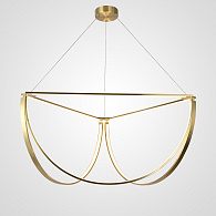 Подвесной светильник SOLANA LIGHT 3 Gold 91*91*51 см, 3*LED*46W, 3000, 4000, 5000K, ImperiumLoft solana-light01, Золотистый