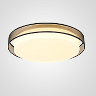 Потолочный светильник VEDUM D56 56*56*10 см, 1*LED*100W, 3000, 4000, 5000K, ImperiumLoft VEDUM01, Чёрный