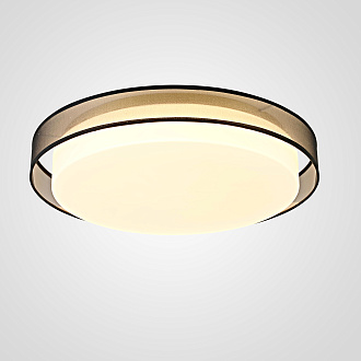 Потолочный светильник VEDUM D56 56*56*10 см, 1*LED*100W, 3000, 4000, 5000K, ImperiumLoft VEDUM01, Чёрный