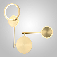 Бра ZINGY C Brass 20*11*11 см, 3*LED*10W, 3000, 4000, 5000K, ImperiumLoft zingy01, Латунь
