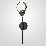 Бра ZINGY A Black 8*15*59 см, 1*LED*12W, 3000, 4000, 5000K, ImperiumLoft zingy01, Чёрный