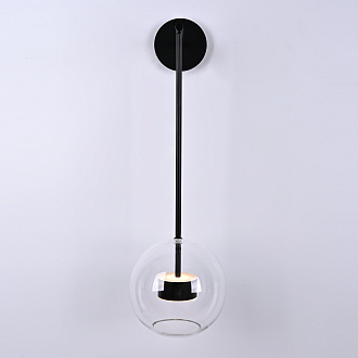 Бра BUBBLE B WALL Black 22*20*62 см, 1*LED*5W, 3000K, ImperiumLoft BUBBLE-B-WALL01, Чёрный