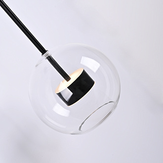 Бра BUBBLE B WALL Black 22*20*62 см, 1*LED*5W, 3000K, ImperiumLoft BUBBLE-B-WALL01, Чёрный