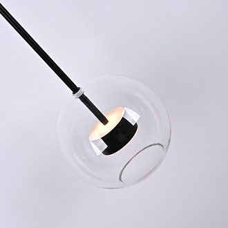 Бра BUBBLE B WALL Black 22*20*62 см, 1*LED*5W, 3000K, ImperiumLoft BUBBLE-B-WALL01, Чёрный